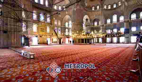 Ayasofya Camii'nin halısı Manisa Demirci'de şekil alıyor
