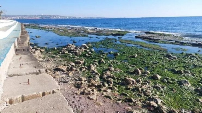 Marmara Denizi Geri Çekildi! Vatandaş Deprem Korkusunu Sosyal Medyaya Yansıttı