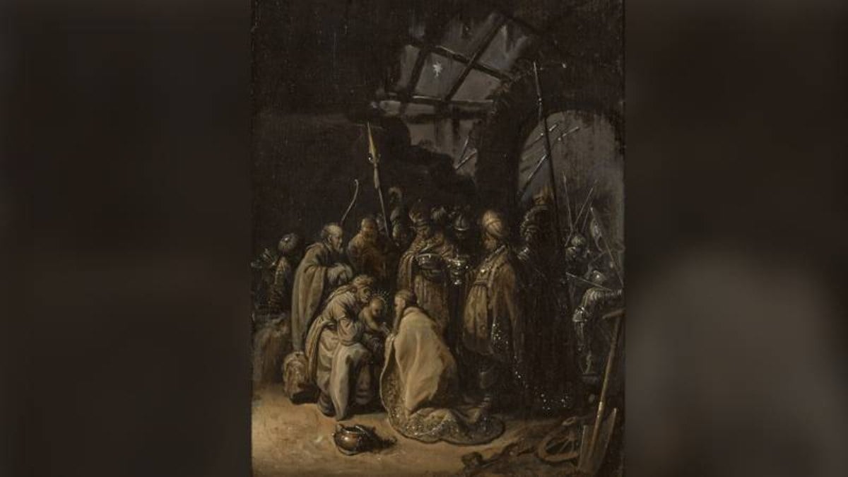 İki yıl önce bulunan tablo Rembrandt'a ait olduğu anlaşılınca değeri 14 bin dolardan 14 milyon dolara çıktı