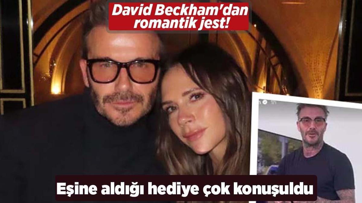 David Beckham'ın Romantik Jesti: Victoria Beckham'a Sürpriz Hediye!