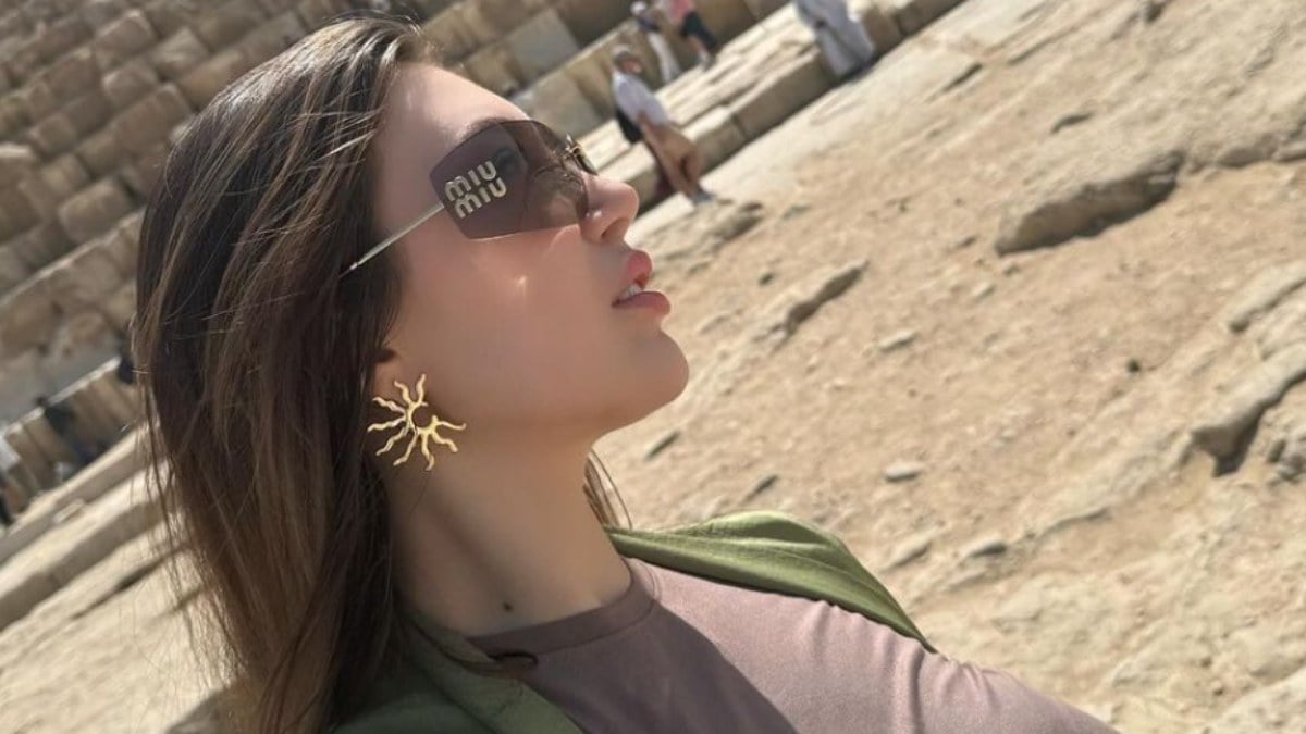 Ünlü şovmen Mehmet Ali Erbil'in kızı Yasmin Erbil, Mısır'a gitti! Tatil pozlarına beğeni yağdı