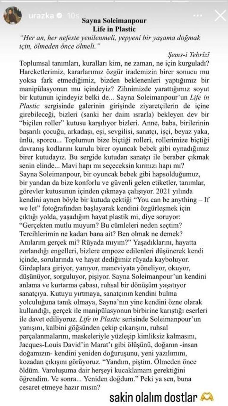 Uraz Kaygılaroğlu ve Sayna Soleimanpour Aşkı Magazin Gündemini Salladı