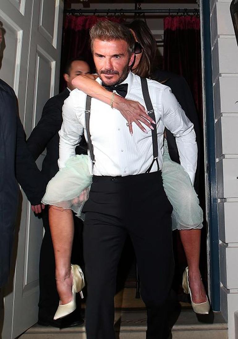 Victoria ve David Beckham Kutlama Partisi