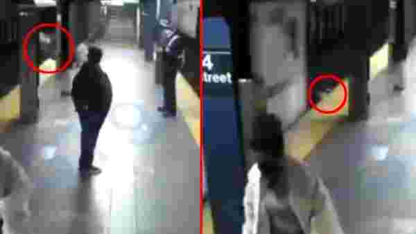 ABD'de evsiz bir adam, tren bekleyen kadını rayların altına itti