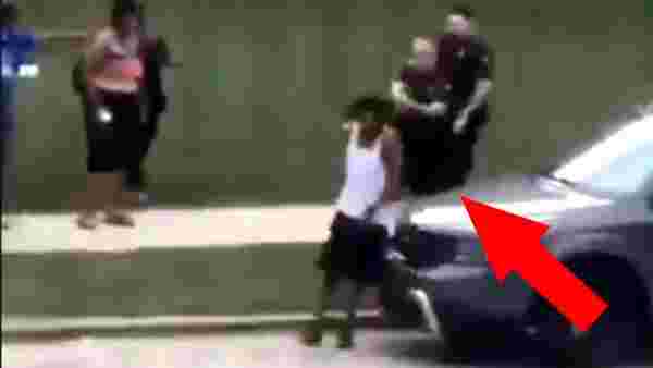 ABD'de polis bir siyahiye arkadan 7 el ateş etti, adamın durumu ağır