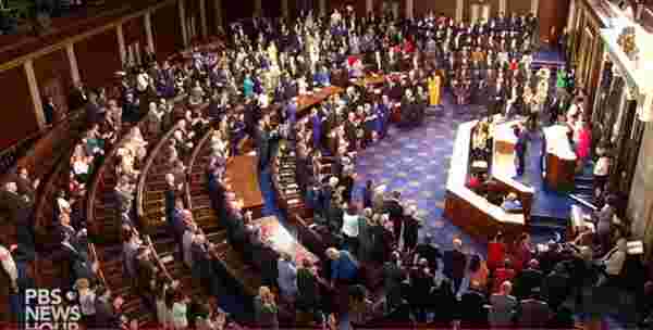ABD Kongresi'ndeki konuşmasında Türkiye'yi hedef alan Miçotakis üç dakika boyunca ayakta alkışlandı