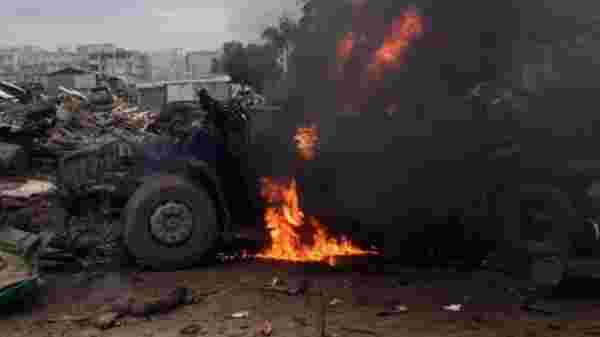 Afrin'de bomba yüklü araçla saldırı: 3 ölü, 18 yaralı