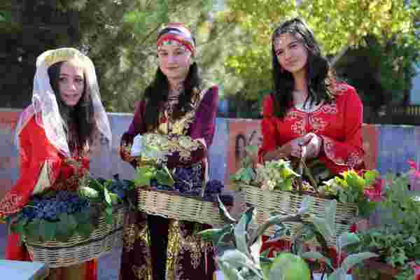 Aksaray'da 1. Bağ Bozumu ve Uçurtma Festivali başladı