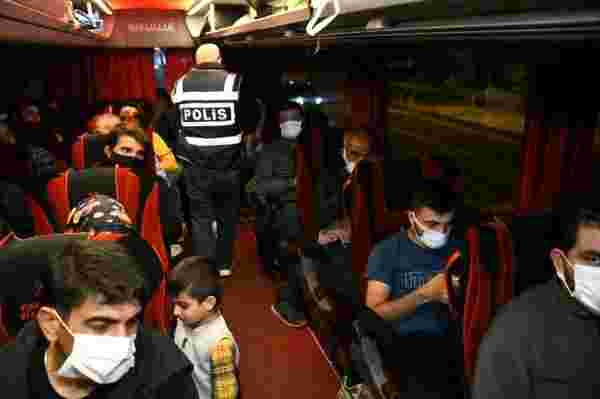 Aksaray'da yolcu otobüslerine yönelik denetimler sürüyor