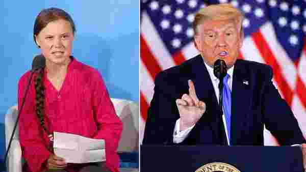 Aktivist Greta, Trump'tan intikamını fena aldı: Sakinleş Donald, öfke problemi üzerinde çalışmalısın