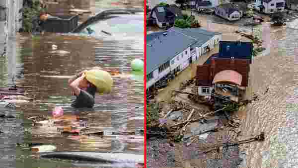 Almanya'da sel felaketi! 58 kişi yaşamını yitirdi, onlarca kişi kayıp
