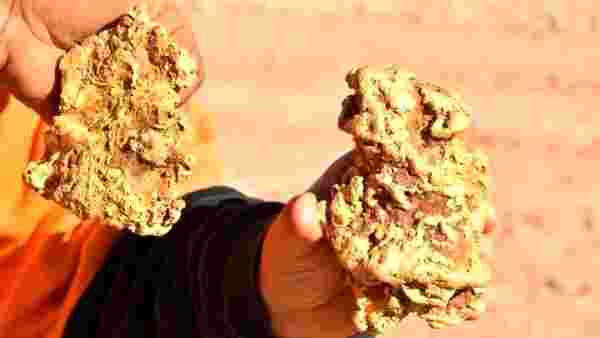 Altın avcıları: Avustralyalı altın arayıcıları birkaç saat içinde 250 bin dolarlık altın buldu