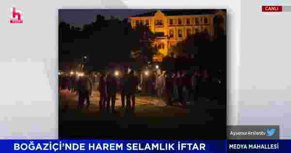 Ayşenur Arslan, yer sofrasında iftar yapan Boğaziçi Üniversitesi öğrencilerini hedef aldı #1