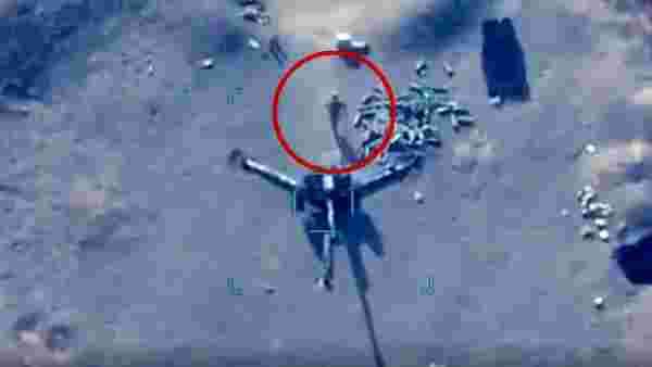 Azerbaycan, Türk SİHA'sı ile Ermenistan'ın topçu bataryasını vurdu! Askerler böyle kaçtı