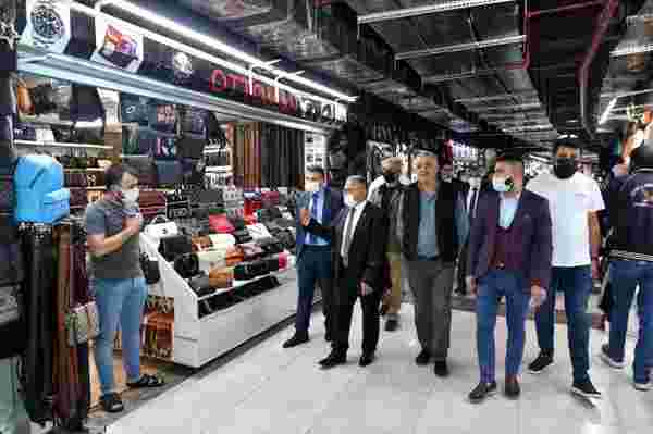 Başkan Büyükkılıç'tan, 10 milyon TL yatırım yapılan Yeraltı Çarşısı'nda inceleme