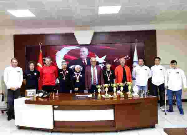Başkan Posbıyık, Paralimpik yelken takımını ağırladı