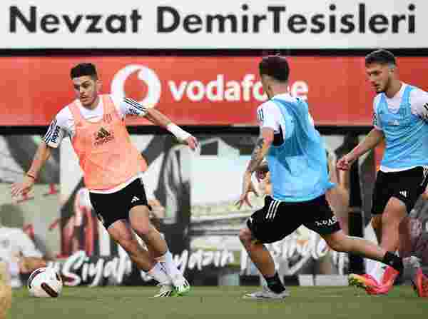 Beşiktaş, Trabzonspor maçı hazırlıklarını sürdürdü
