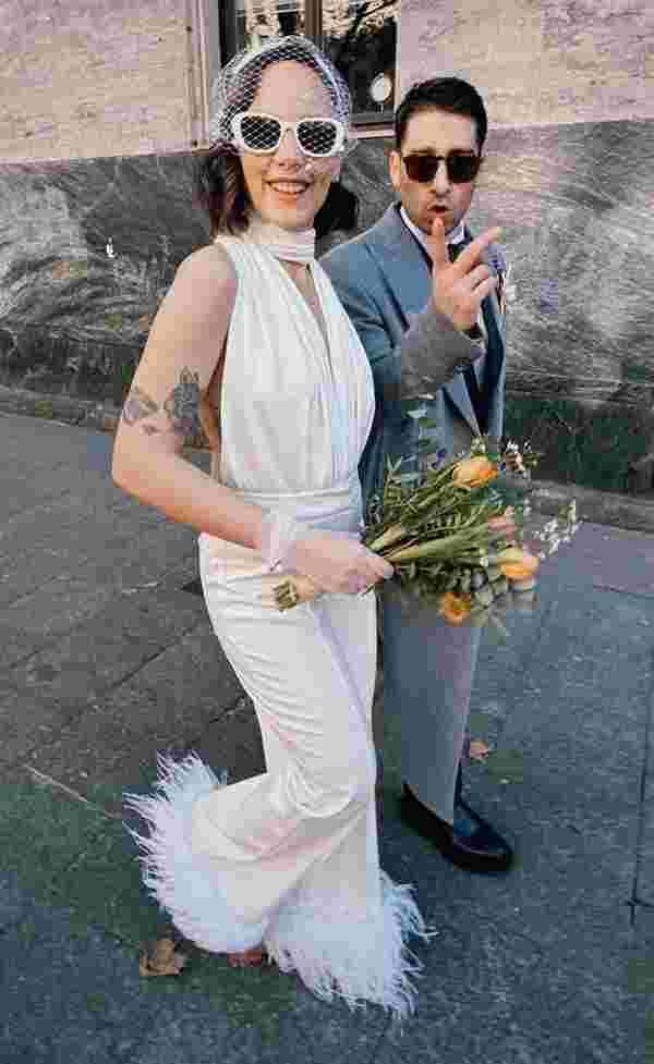 Bora Akkaş ve Oben Alkan İtalya'da evlendi - Resim : 2