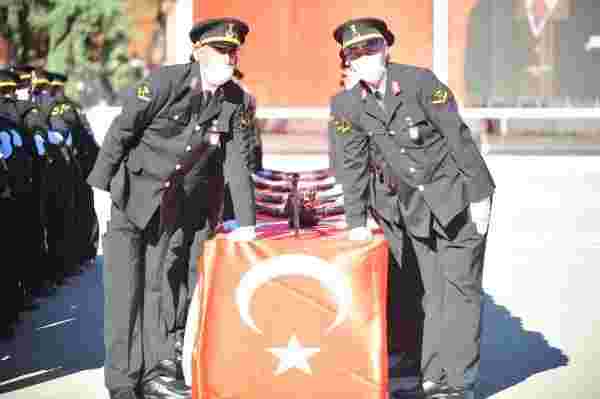 Bursa'da jandarma astsubay adaylarının yemin töreni