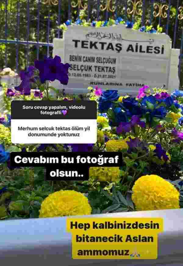 Buse Varol'dan 'mezarlık ziyareti' eleştirilerine yanıt