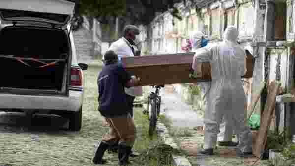 Tüm dünyada salgın inişe geçmişken Brezilya'da bir günde 1.262 kişi hayatını kaybetti