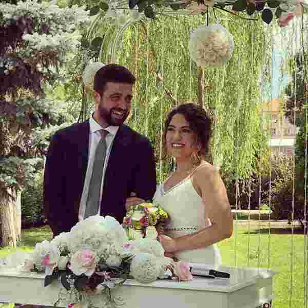 Cemile Canyurt ve Mertkan Kaya evlendi #2