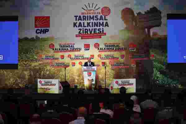 CHP'li Belediyeler Tarımsal Kalkınma Zirvesi