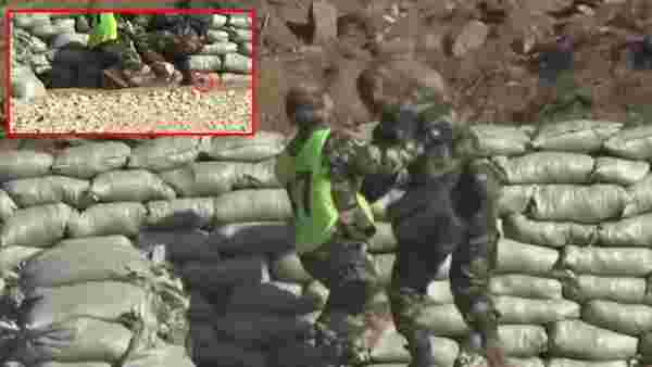 Çin'de talim yapan askeri polis adayı el bombasını elinden düşürdü! Ölümden döndüler