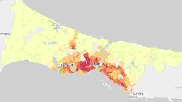 İstanbul'un corona kırılganlık haritası çıktı