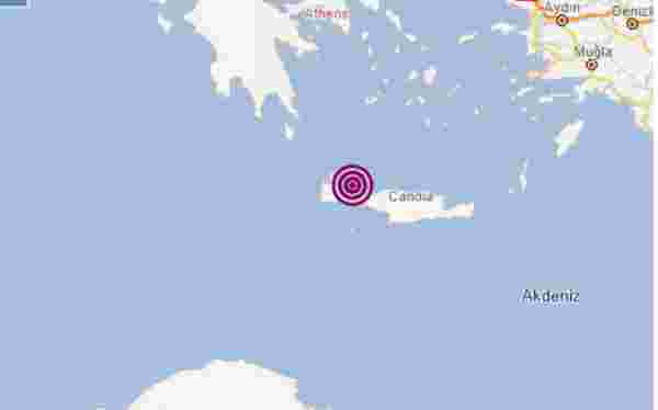 Son dakika: Ege Denizinde deprem