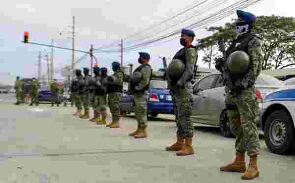 Ekvador'da cezaevlerinde güvenliğin sağlanması için 3 bin 600 asker ve polis görevlendirildi