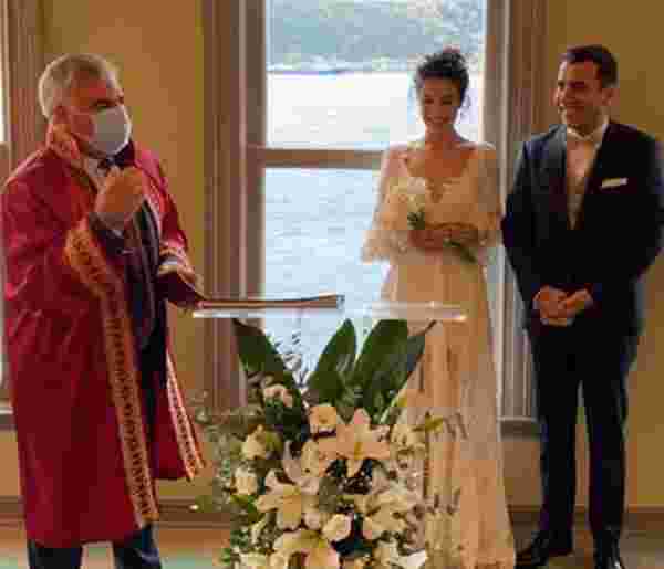 Emre Karayel ile Gizem Demirci evlendi #1