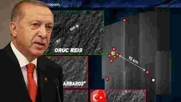 Erdoğan'ın açıklayacağı müjde Yunanistan'ı telaşa soktu: İsrail'in servis ettiği uydu görüntülerine sarıldılar