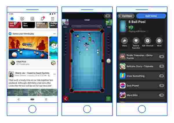 Instant Games, Facebook Messenger'ı Terk Ediyor