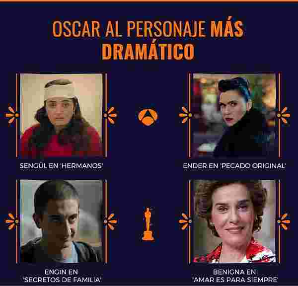 Fadik Sevin Atasoy İspanya'nın televizyon Oscar'ına aday