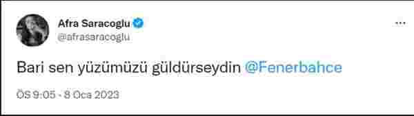 Fenerbahçe Afra Saraçoğlu nu üzdü #1