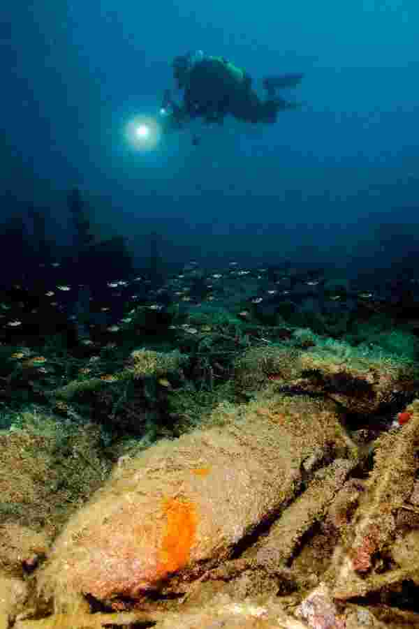 Gelibolu Tarihi Sualtı Parkı dalış turizmine açılıyor