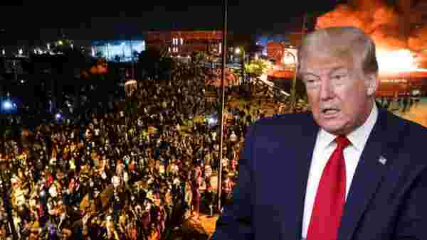 George Floyd protestolarının büyüdüğü ABD'de Trump, destekçilerini Beyaz Saray'a çağırdı