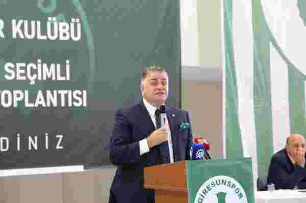 Giresunspor’da Nahid Yamak, yeniden başkanlığa seçildi
