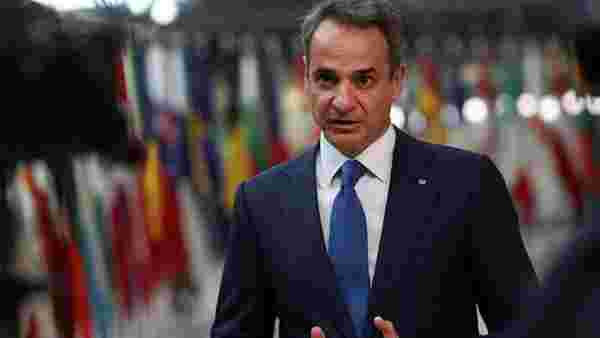 Güney Kıbrıs Rum Kesimi'ne ziyarette bulunan Yunanistan Başbakanı Miçotakis haddini aştı