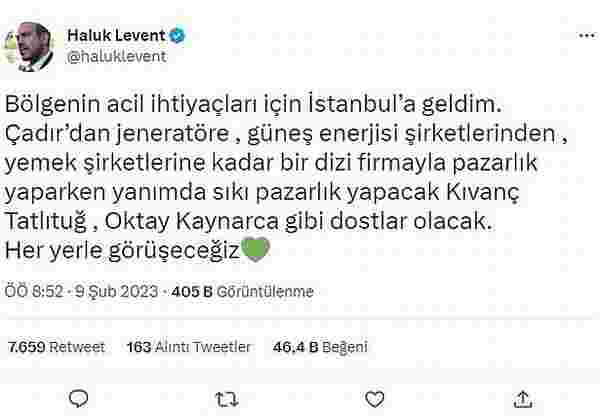 Haluk Levent'ten Kıvanç Tatlıtuğ ve Oktay Kaynarca açıklaması!