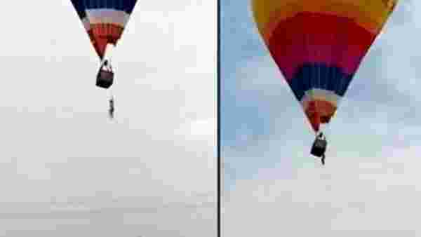 İlk iş günüydü! Uçan balonla test uçuşu yapan görevli, balondan düşerek feci şekilde can verdi