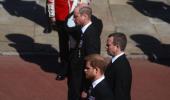 Prens Philip'in cenaze töreni buzları eritti mi? Harry ve William ilk kez yan yana geldi