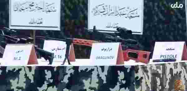 İntihar yelekleri, bomba yüklü araçlar, ağır silahlar! Taliban'ın gövde gösterisi devlet televizyonunda yayınlandı