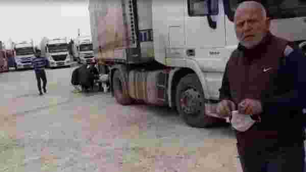 Türk şoförler İran sınırında mahsur kaldı!