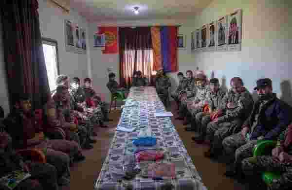 İşgal altındaki Karabağ'da Ermenistan-PKK/YPG iş birliğinin görüntüleri ortaya çıktı