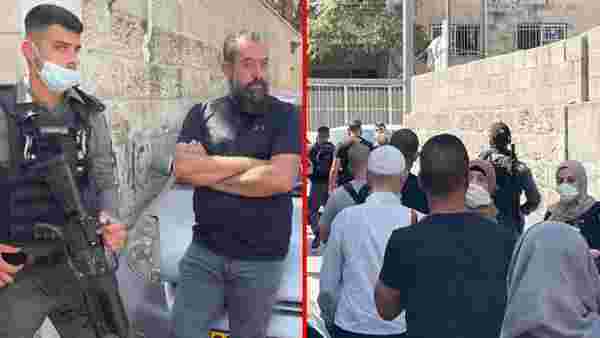 İsrail güçleri Kudüs'te okula baskın yaparak müdürü gözaltına aldı