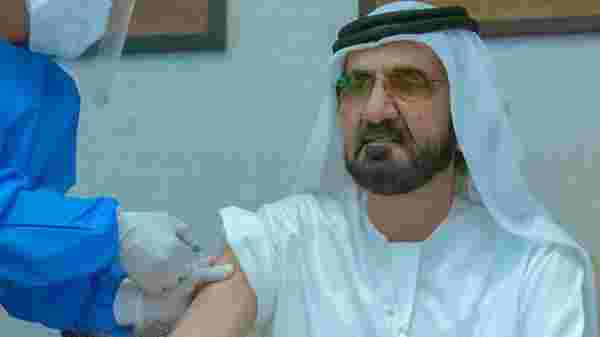 Dubai Emiri El-Maktum, Covid-19 aşısı oldu