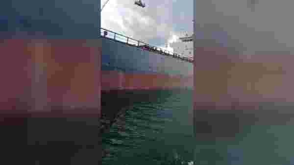 İzmit Körfezi'ni kirleten gemiye yaklaşık 1,8 milyon lira ceza kesildi