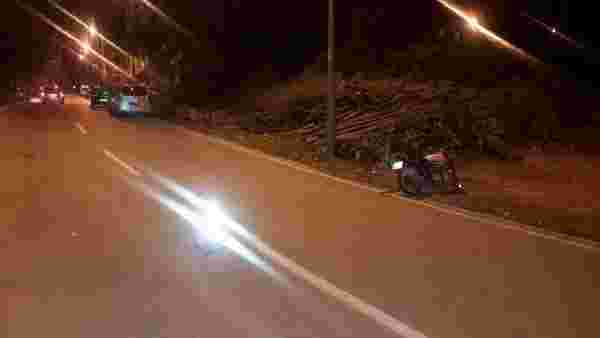 Kahramanmaraş'ta motosiklet refüje çarptı: 1 ölü, 1 yaralı